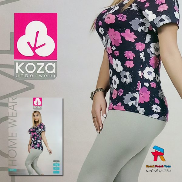 تی شرت شلوار مارک کوزا KOZA کد 172 عمده جینی