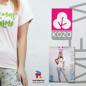 تی شرت شلوار مارک کوزا KOZA  کد ۱۵۵ عمده جینی